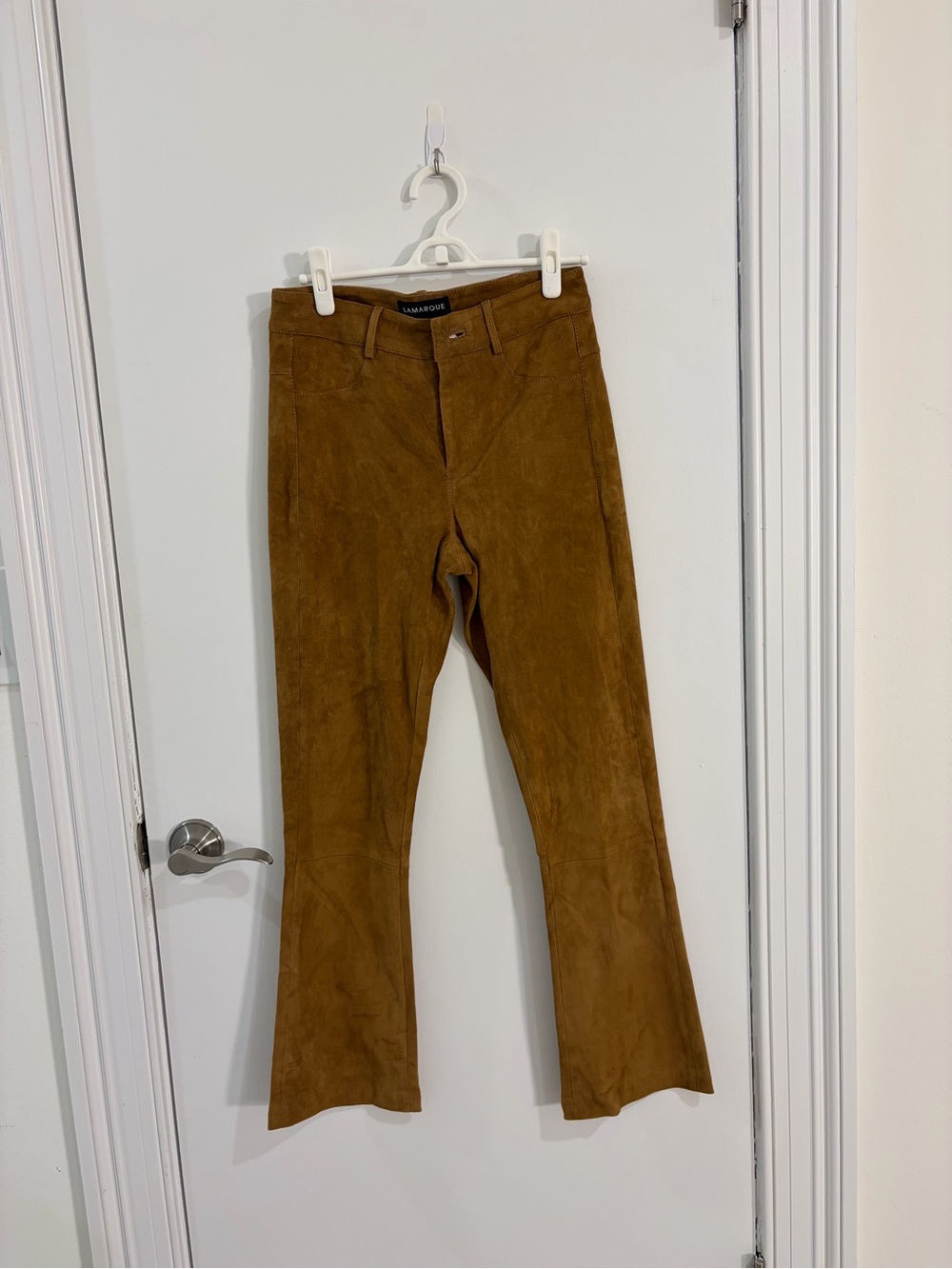 lamarque suede pants